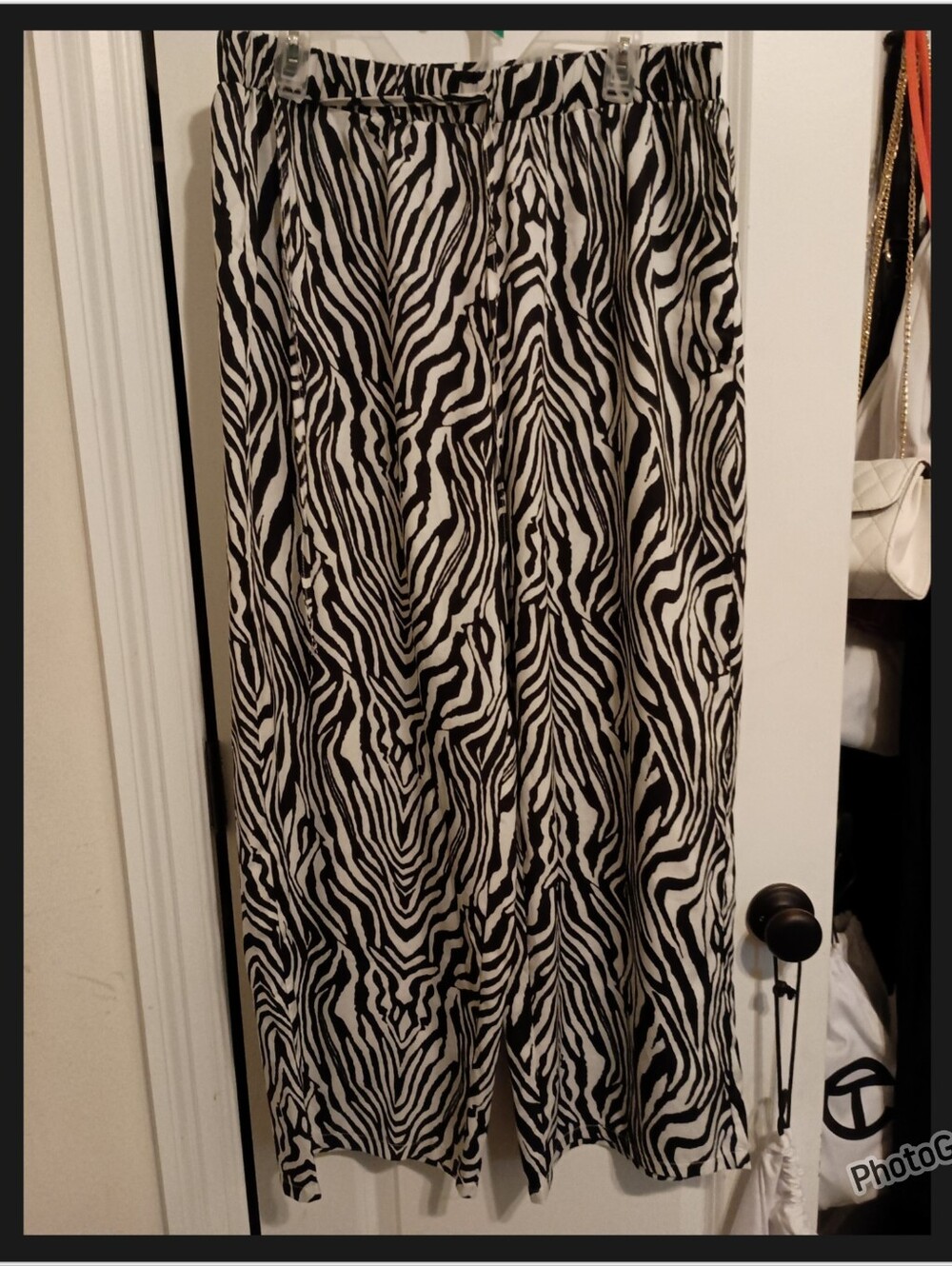 Shein Zebra Print Pants